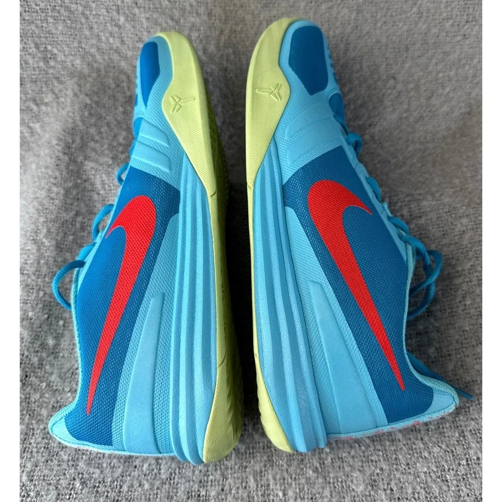 Nike Kobe Mentality Men 13 Blue Lagoon Low Top Basketball Running Gym 704942-400